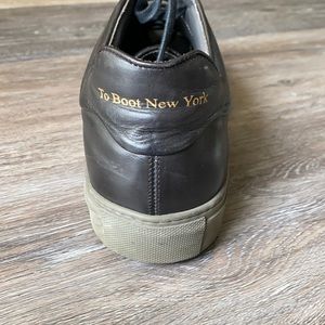 To Boot New York, Leather sneakers, Black, SIZE 11.5